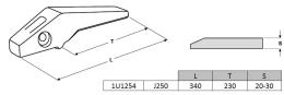 Porte-dent flush J250 - 8J4254 CATERPILLAR