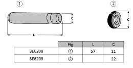 Rondelle + empreinte J200 CATERPILLAR