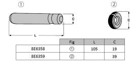 Rondelle + empreinte J350 CATERPILLAR