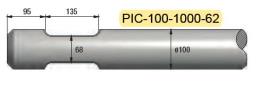 Pic diam. 100 longueur 1000mm MATERTRACK ®