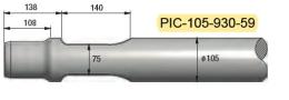 Pic diam. 105 longueur 930mm MATERTRACK®