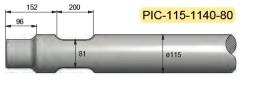 Pic diam. 115 longueur 1140mm MATERTRACK ®