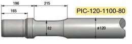 Pic diam. 120 longueur 1100mm MATERTRACK ®