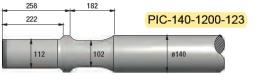 Pic diam. 140 longueur 1200mm MATERTRACK®