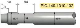 Pic diam. 140 longueur 1310mm MATERTRACK®