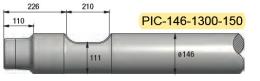 Pic diam. 146 longueur 1300mm MATERTRACK ®