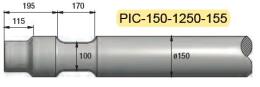 Pic diam. 150 longueur 1250mm MATERTRACK ®