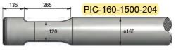 Pic diam. 160 longueur 1500mm MATERTRACK ®