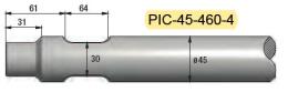 Pic diam. 45 longueur 460mm MATERTRACK ®