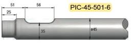 Pic diam. 45 longueur 501mm MATERTRACK ®