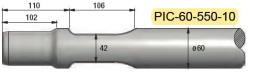 Pic diam. 60 longueur 550mm MATERTRACK ®