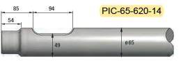 Pic diam. 65 longueur 620mm MATERTRACK ®