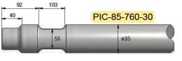 Pic diam. 85 longueur 760mm MATERTRACK ®